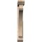 Ekena Millwork Legacy Slat Smooth Bracket w/ Offset Brace, Douglas Fir, 5 1/2"W x 34"D x 38"H BKT0604X34X38LEC06SDF - alternate 2